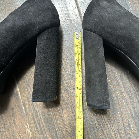 Jeffrey Campbell Sz 8 sky high black suede pumps - Picture 2 of 8